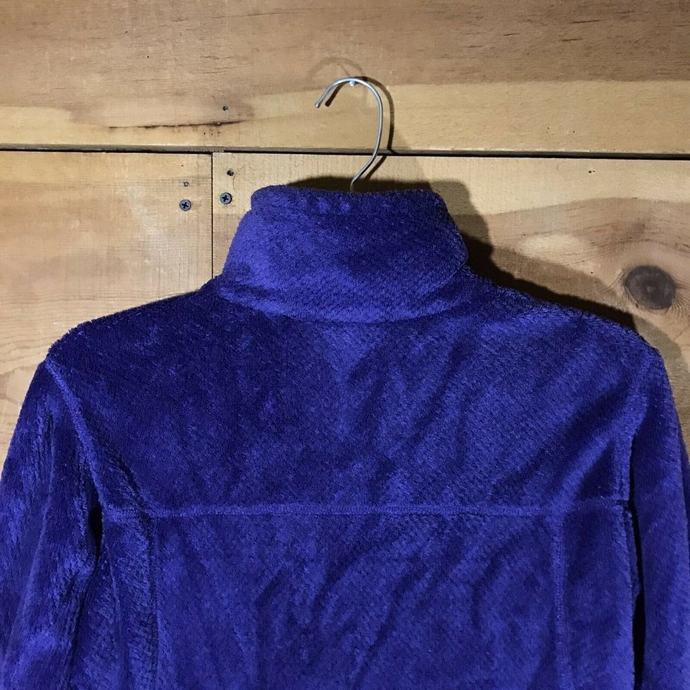 Patagonia 1/4 Button Pullover Fleece Jacket Coat Womens Size XS T-Snap Purple - Picture 8 of 10